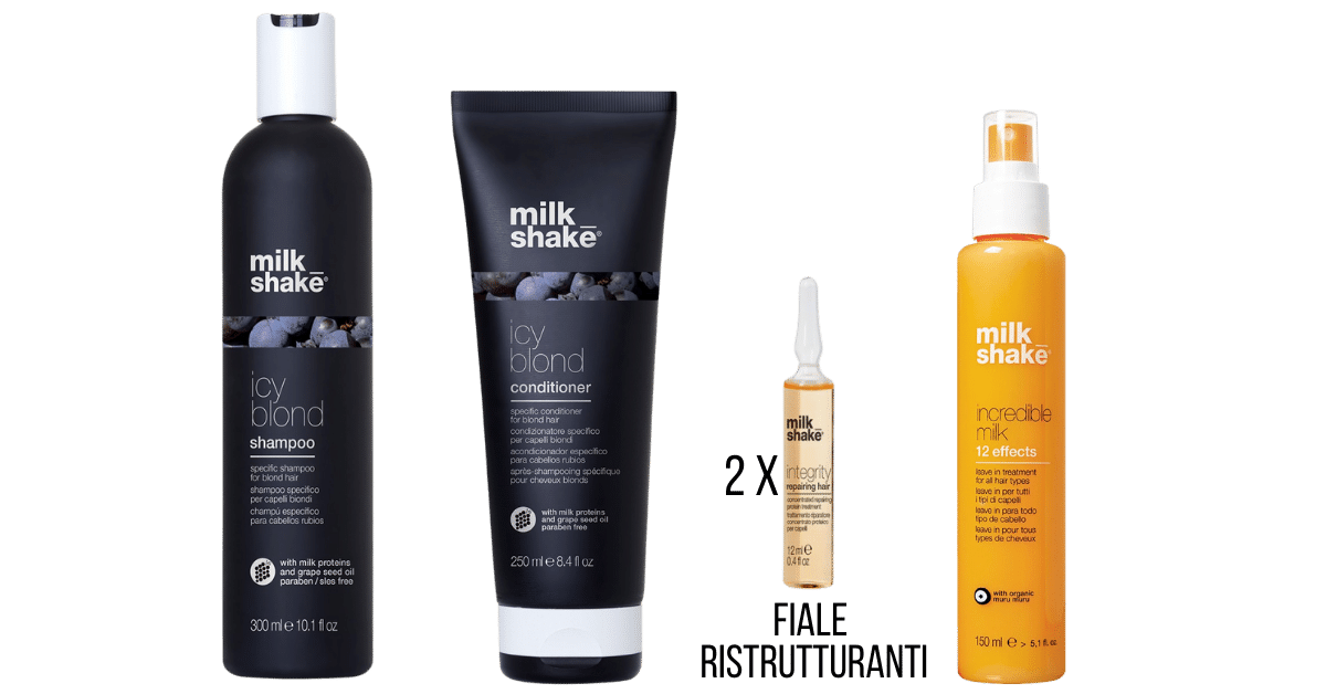 Kit Biondo Glaciale - Black